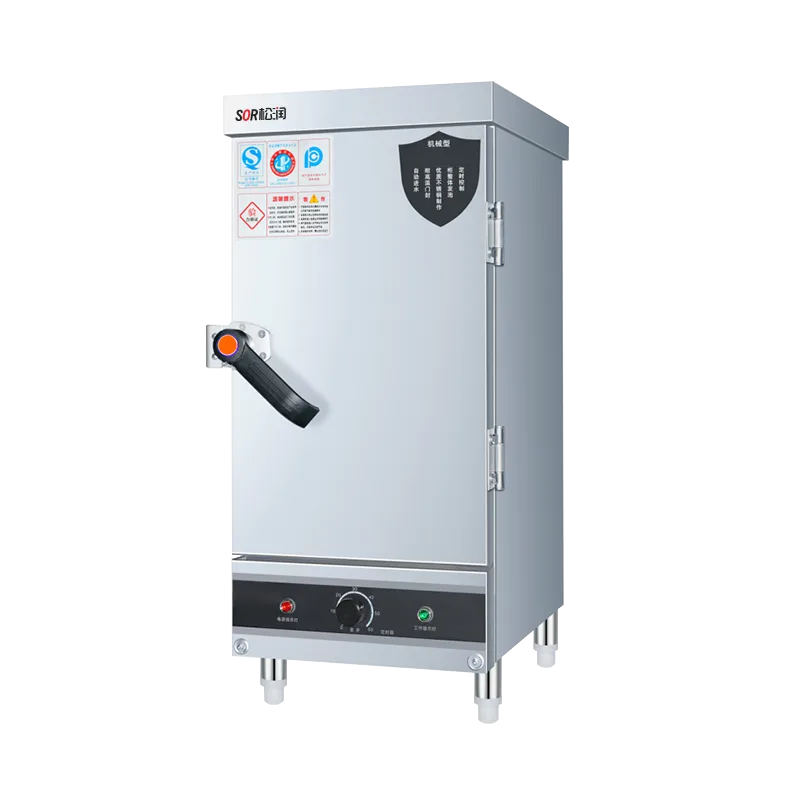 Compact Electric Steaming Cabinet, 6 Tray