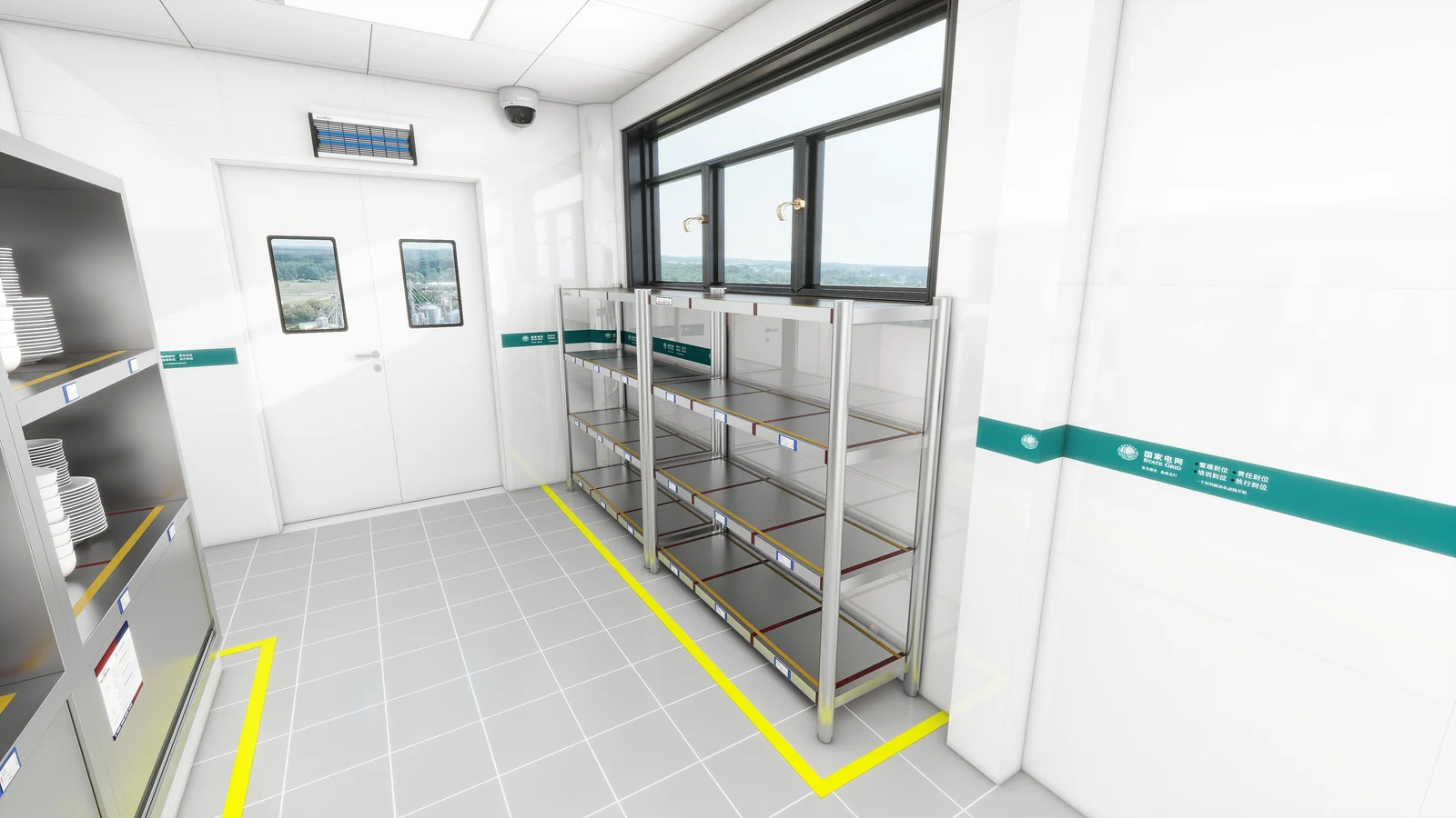 GreenSmart Canteen 4D Kitchen supporting view 2