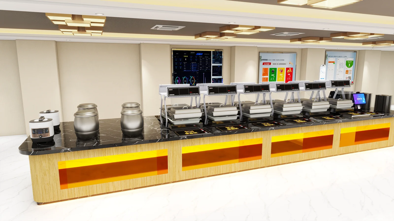 ICBC Guangzhou Smart Canteen supporting view 1