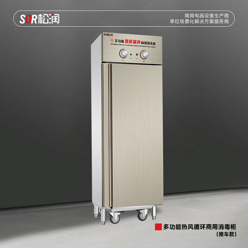 Single-Door Five-Tier High-Temperature Hot-Air Circulation Sterilizing Cabinet, 310 L
