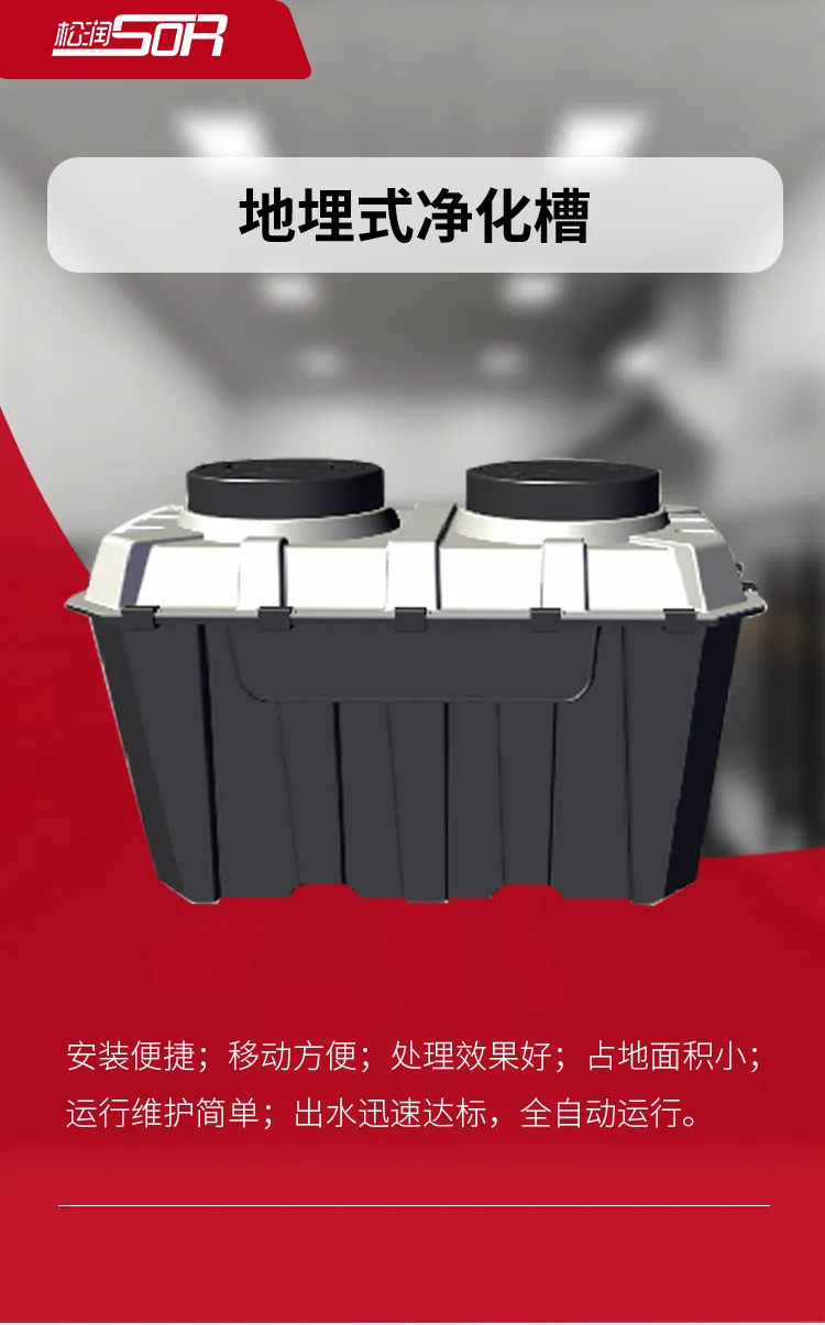 Buried-Type Purification Tank