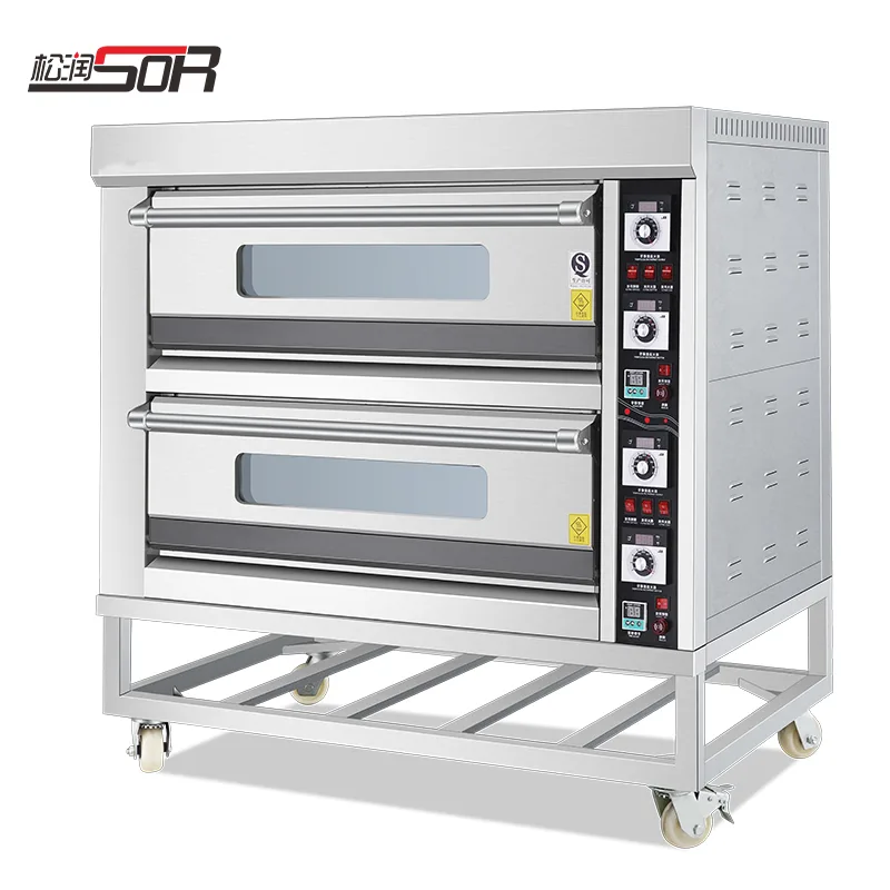 Smart Commercial Deluxe Electric Oven with Integrated Fermentation Cabinet, 1 Tier, 1 Tray + 5-Tray Proofer