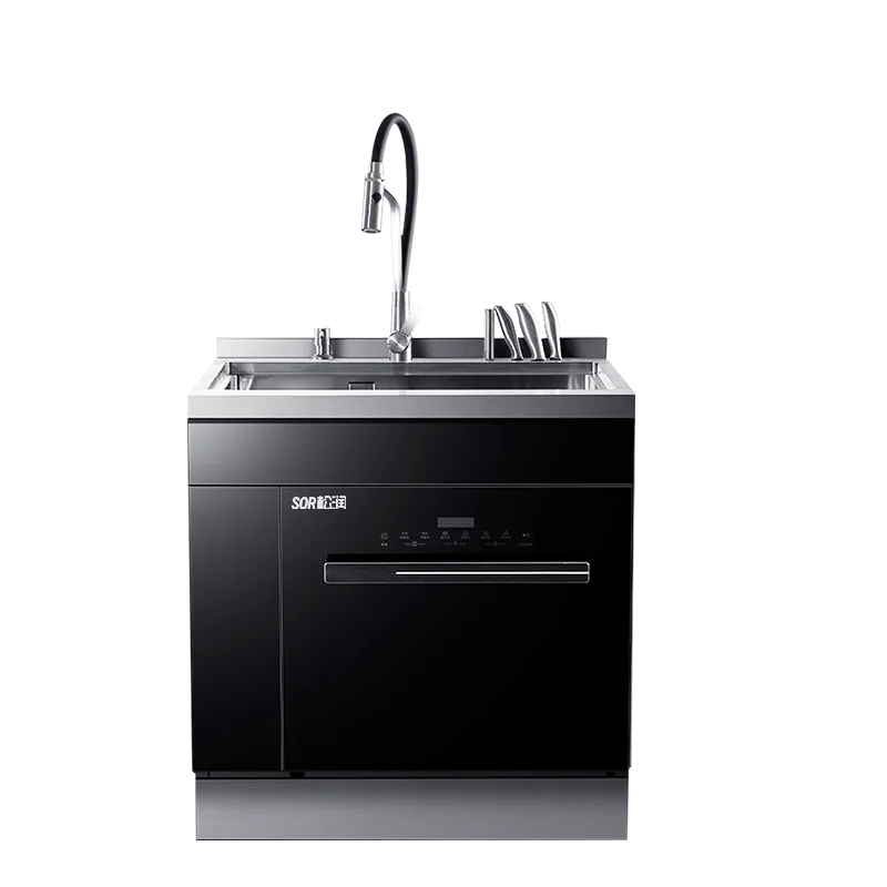 0.9 m Sink-Dishwasher Combination, Countertop / Built-In