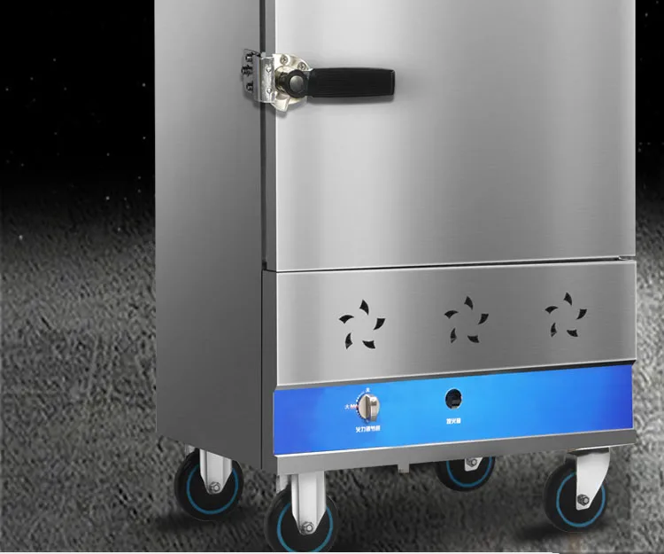 Gas-Type Rice Steaming Cabinet, 6 Tray