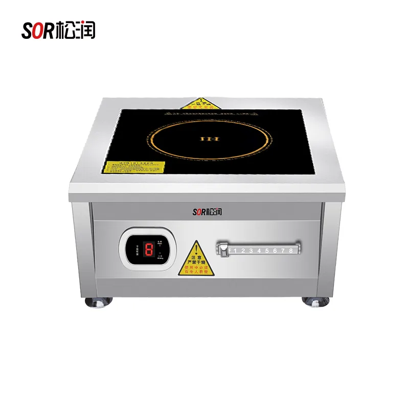 Cabinet-Style 6-Head Induction Clay Pot Range, 3.5 kW x 6