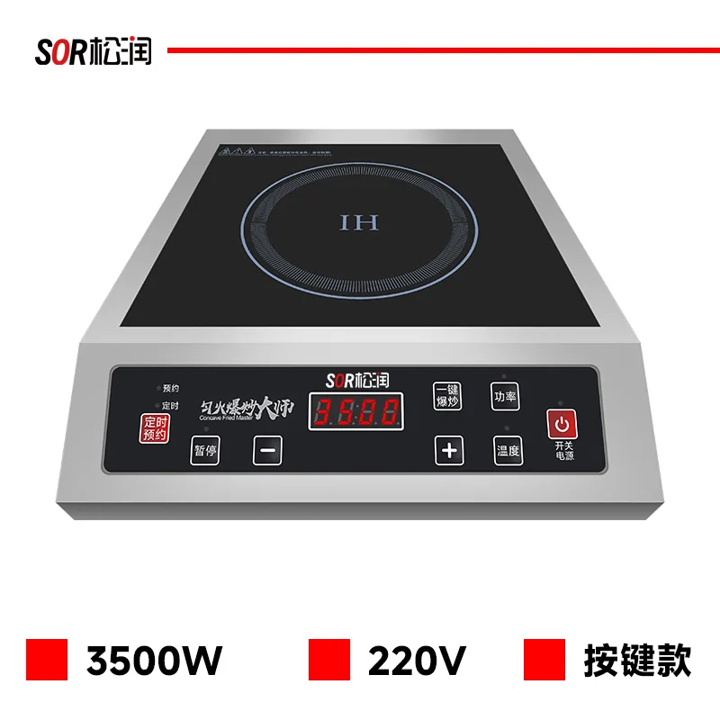 Countertop Flat Induction Range, 3500 W