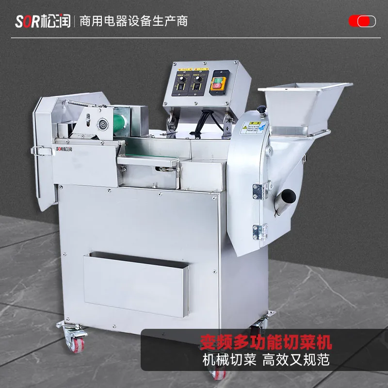 Double-Head Variable-Frequency Multi-Function Vegetable Cutter
