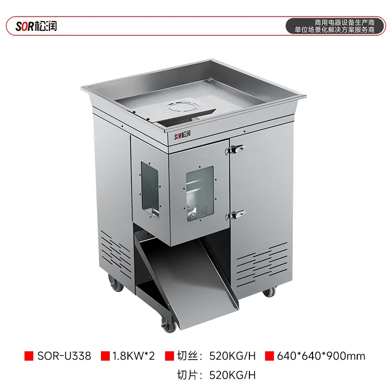 Meat Slicing and Shredding Machine